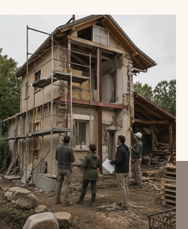 Реконструкция загородного дома под ключ в Кирове от бюро